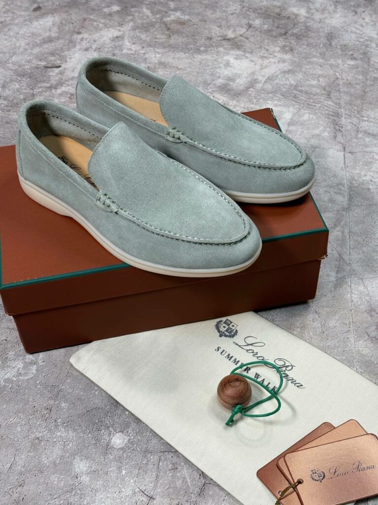 Лоферы Loro Piana L.Army Green