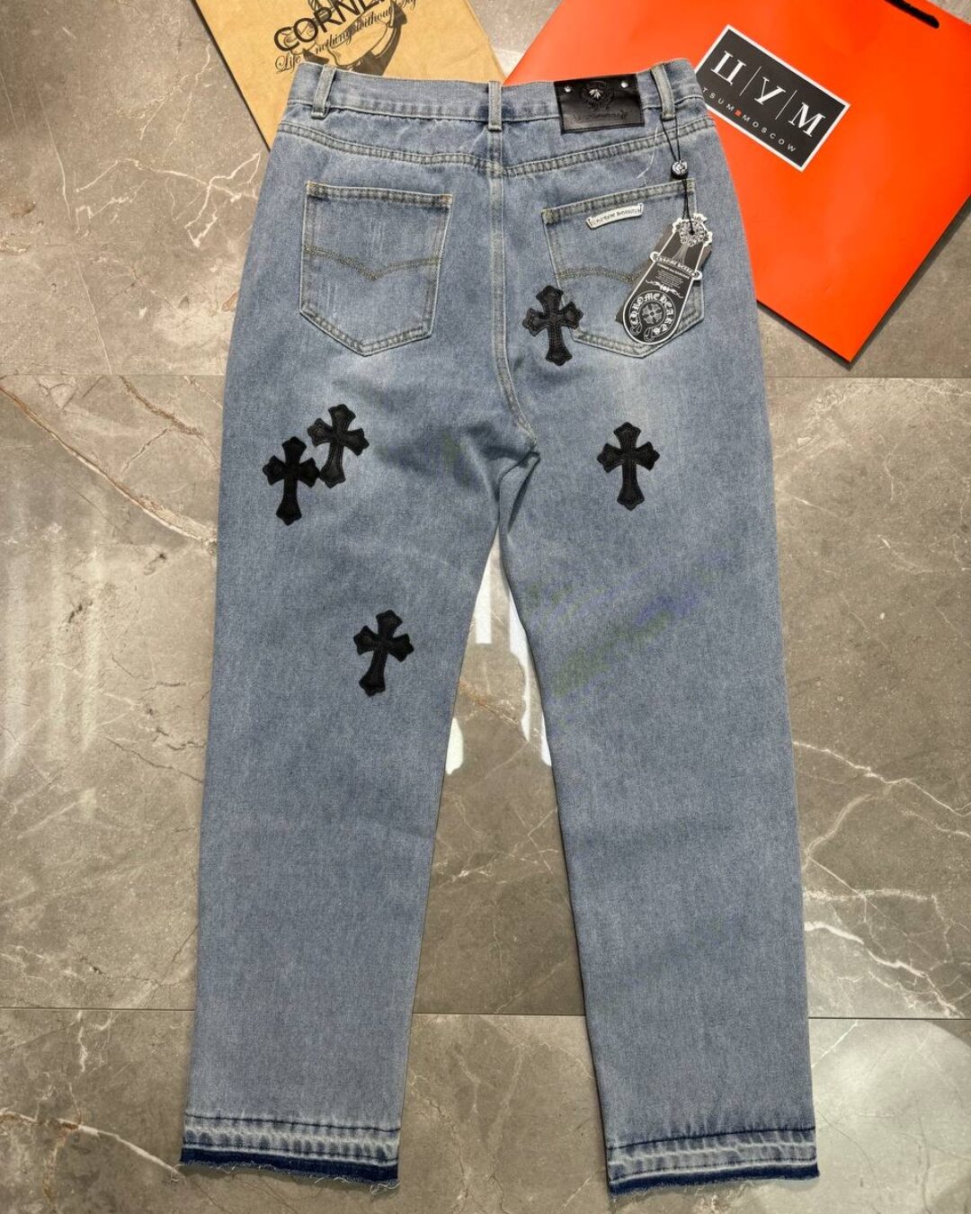Джинсы Chrome Hearts