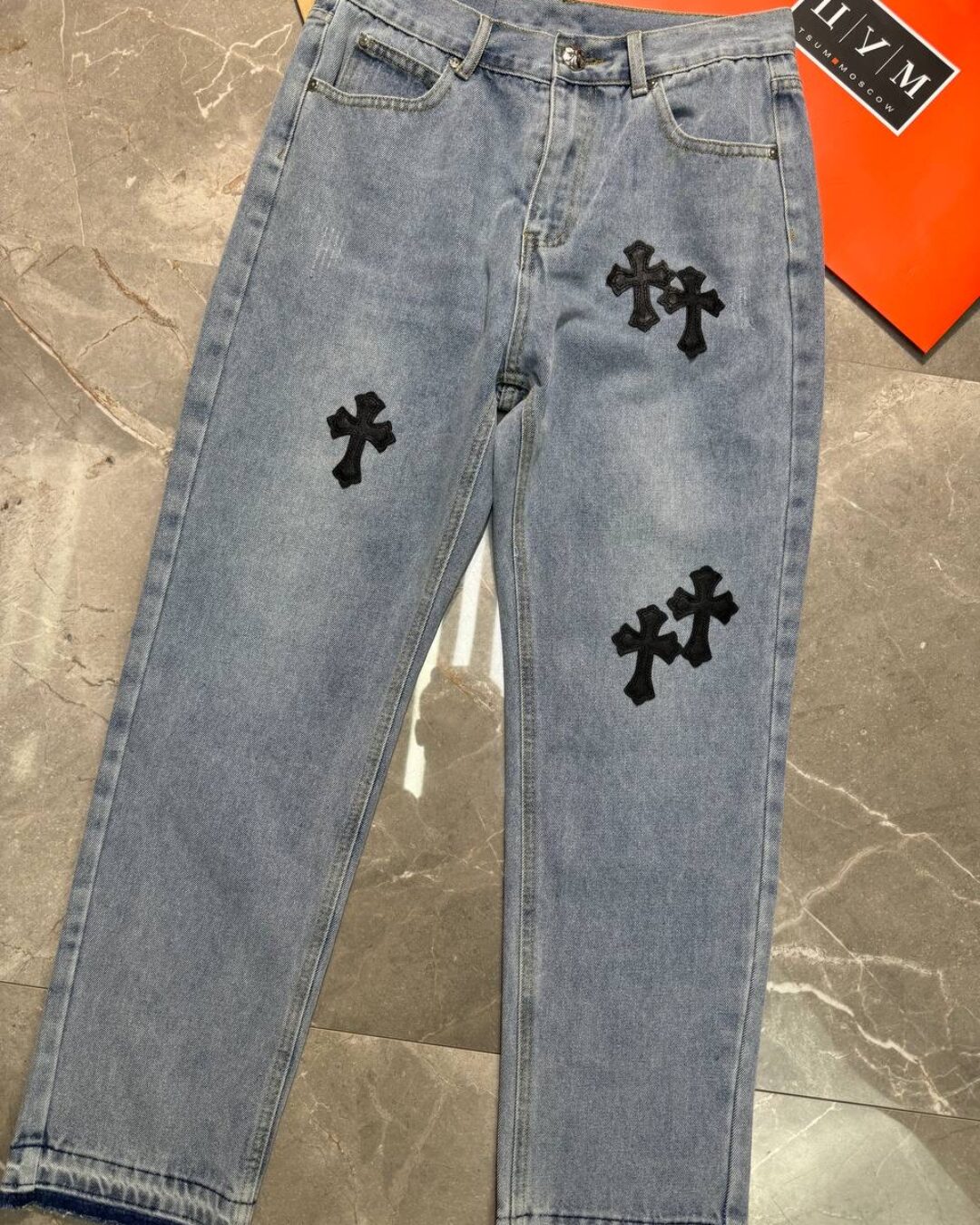 Джинсы Chrome Hearts