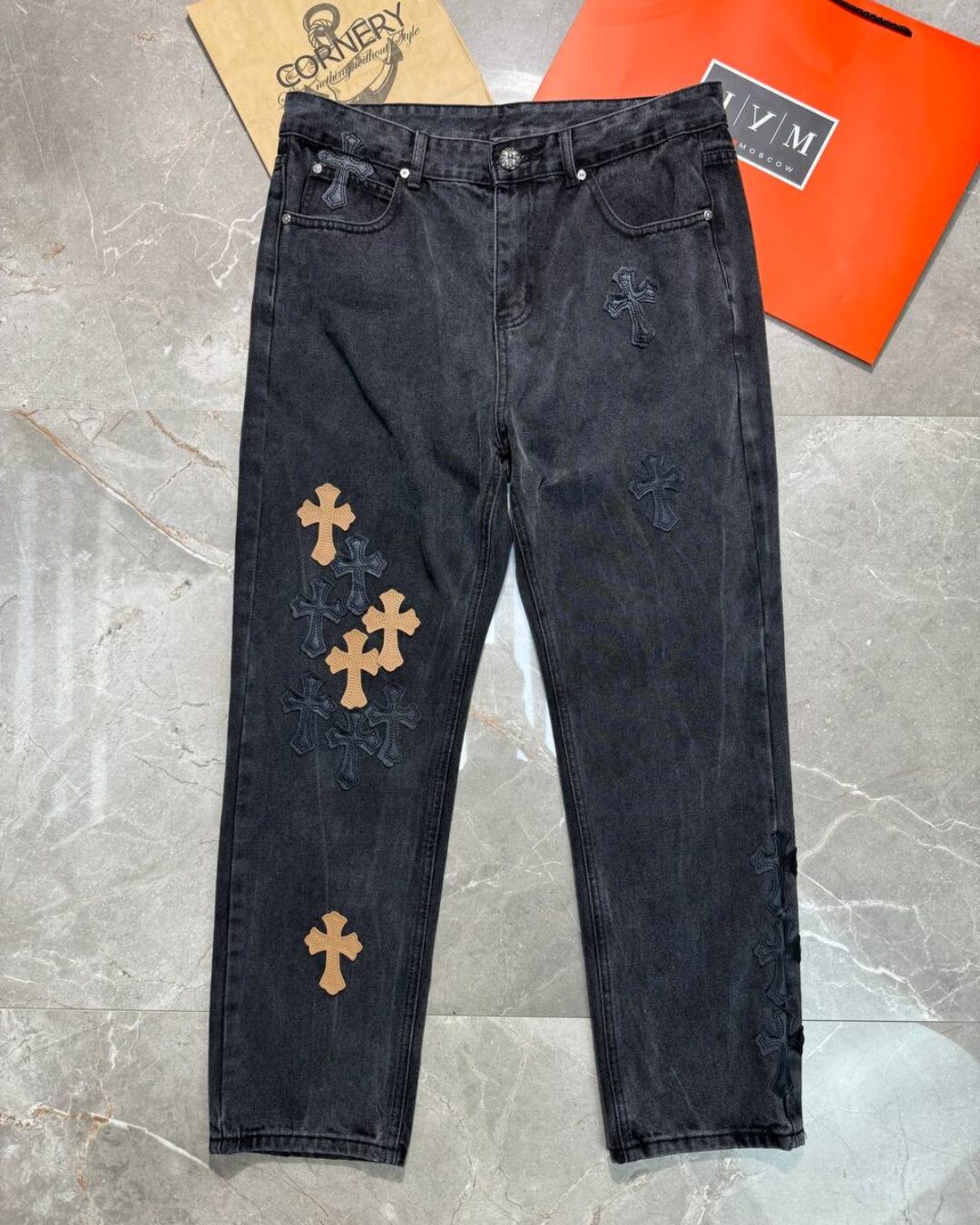Джинсы Chrome Hearts