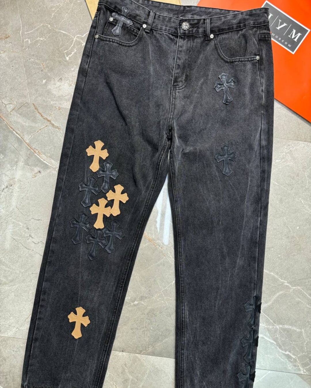 Джинсы Chrome Hearts