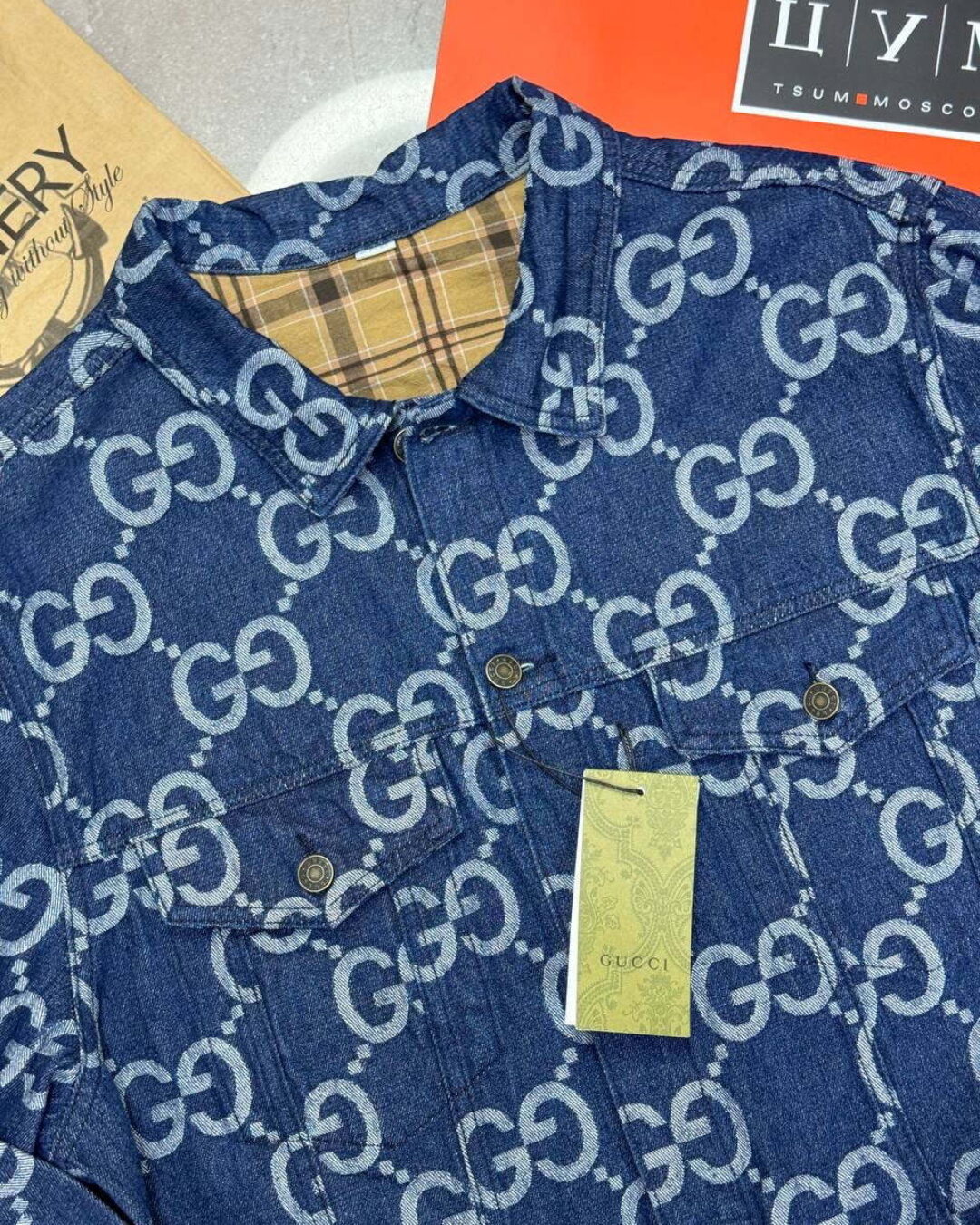 Джинсовка Gucci — фото 5