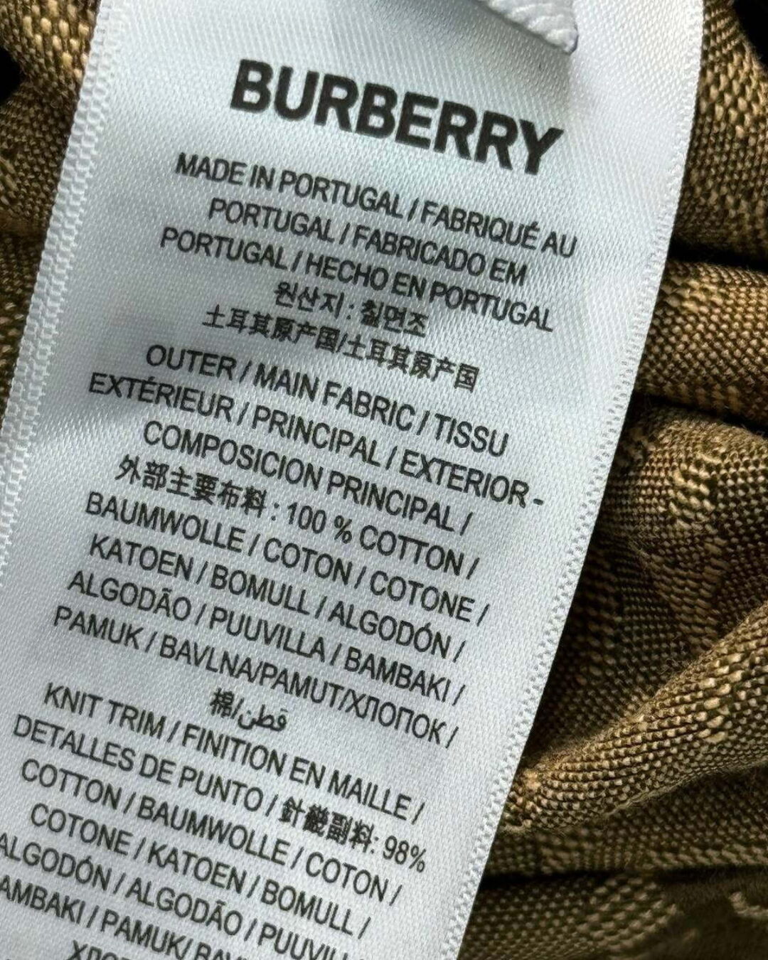 Костюм Burberry