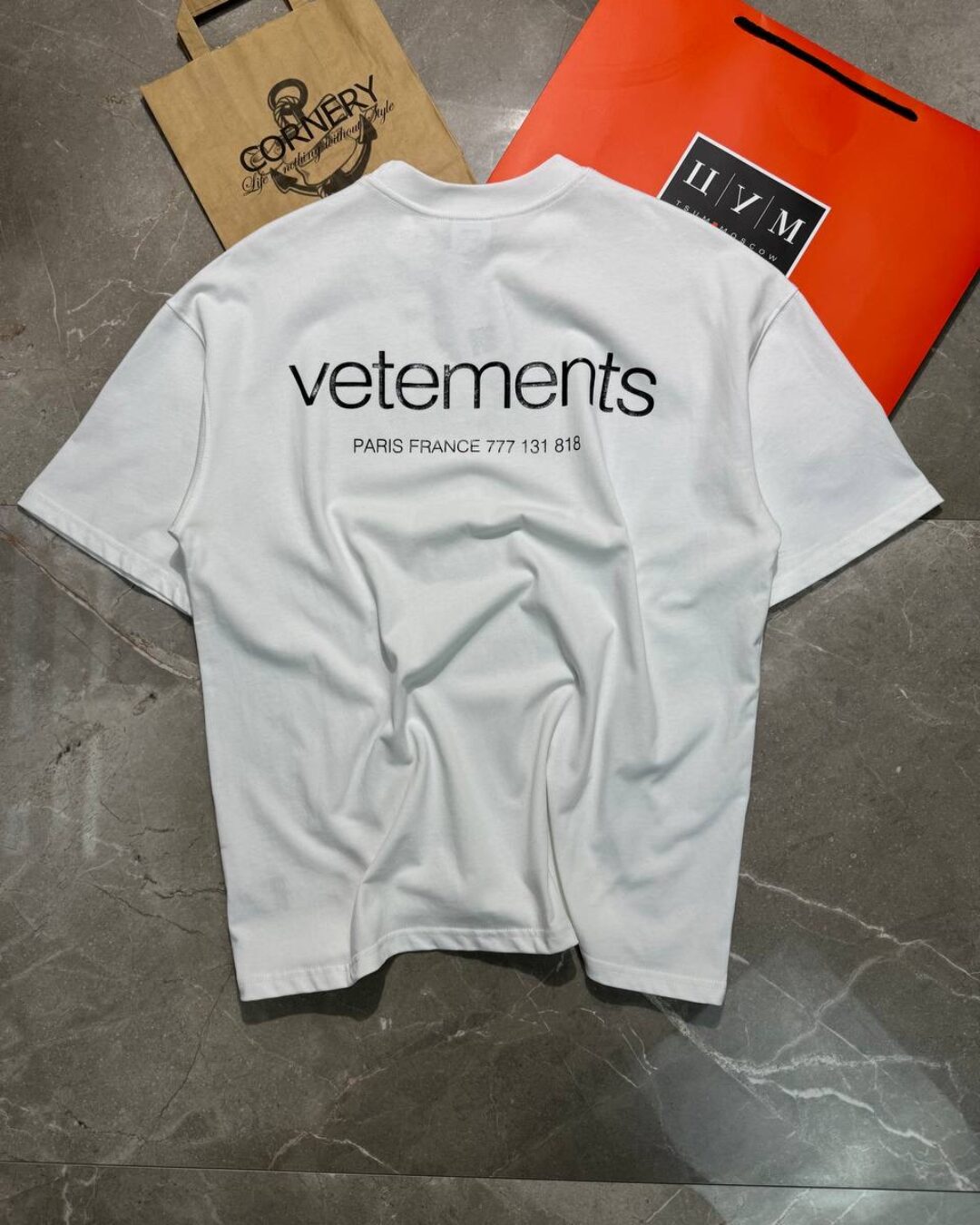 Футболка Vetements Logo — фото 4