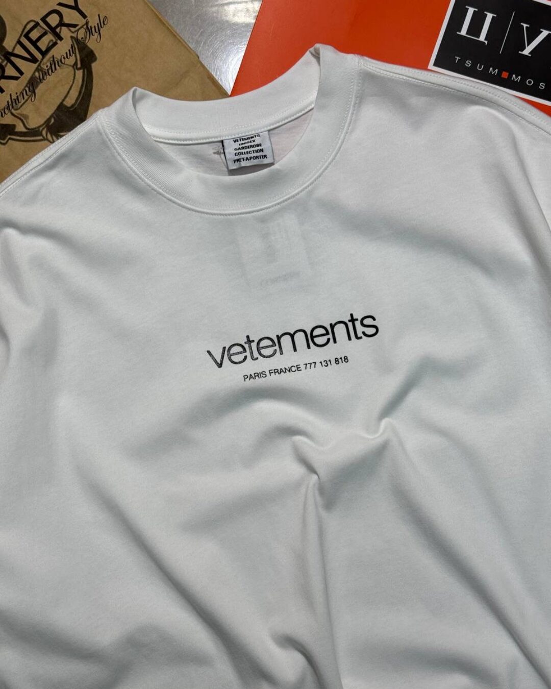Футболка Vetements Logo — фото 5
