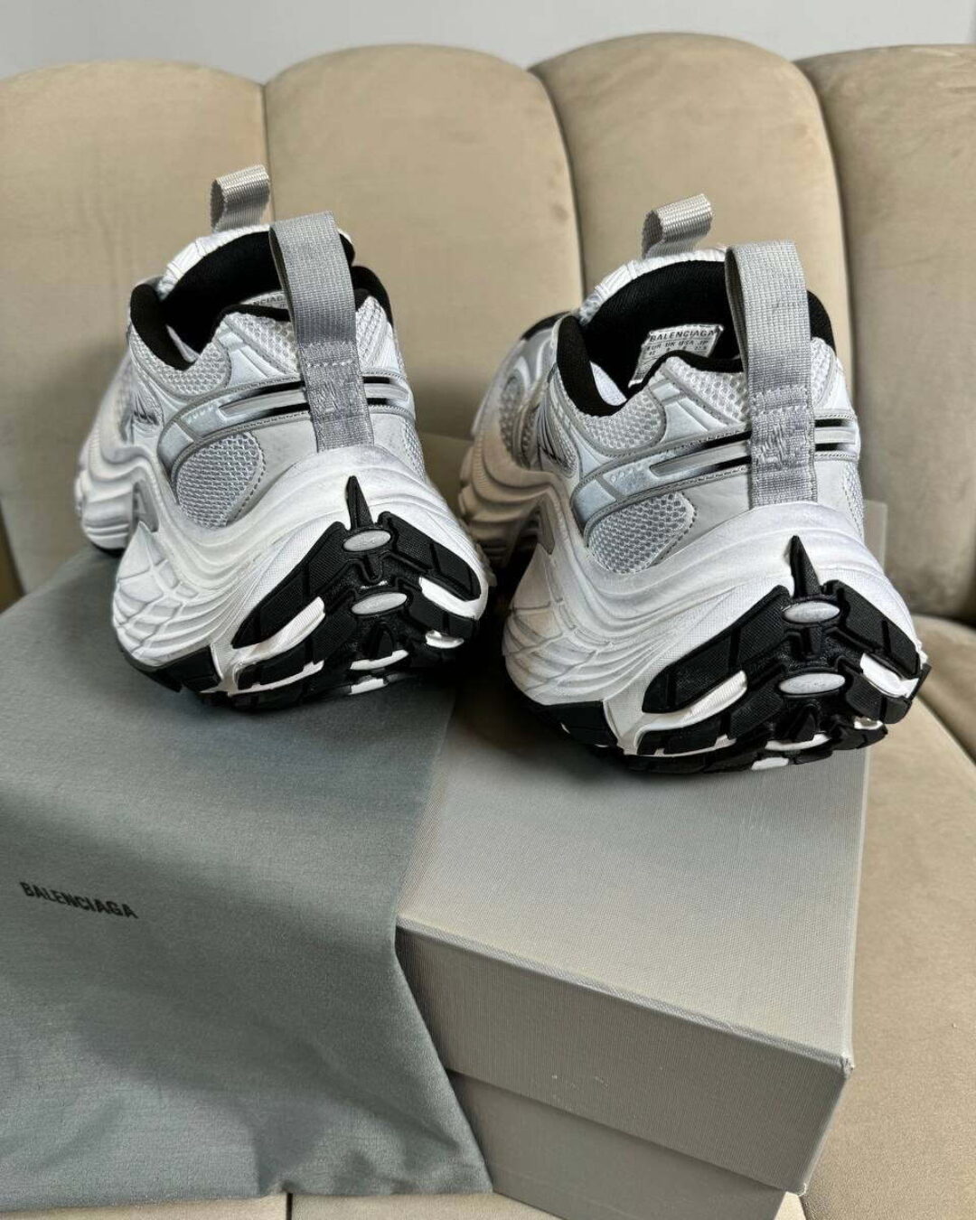 Кроссовки Balenciaga 10XL Sneaker White — фото 5