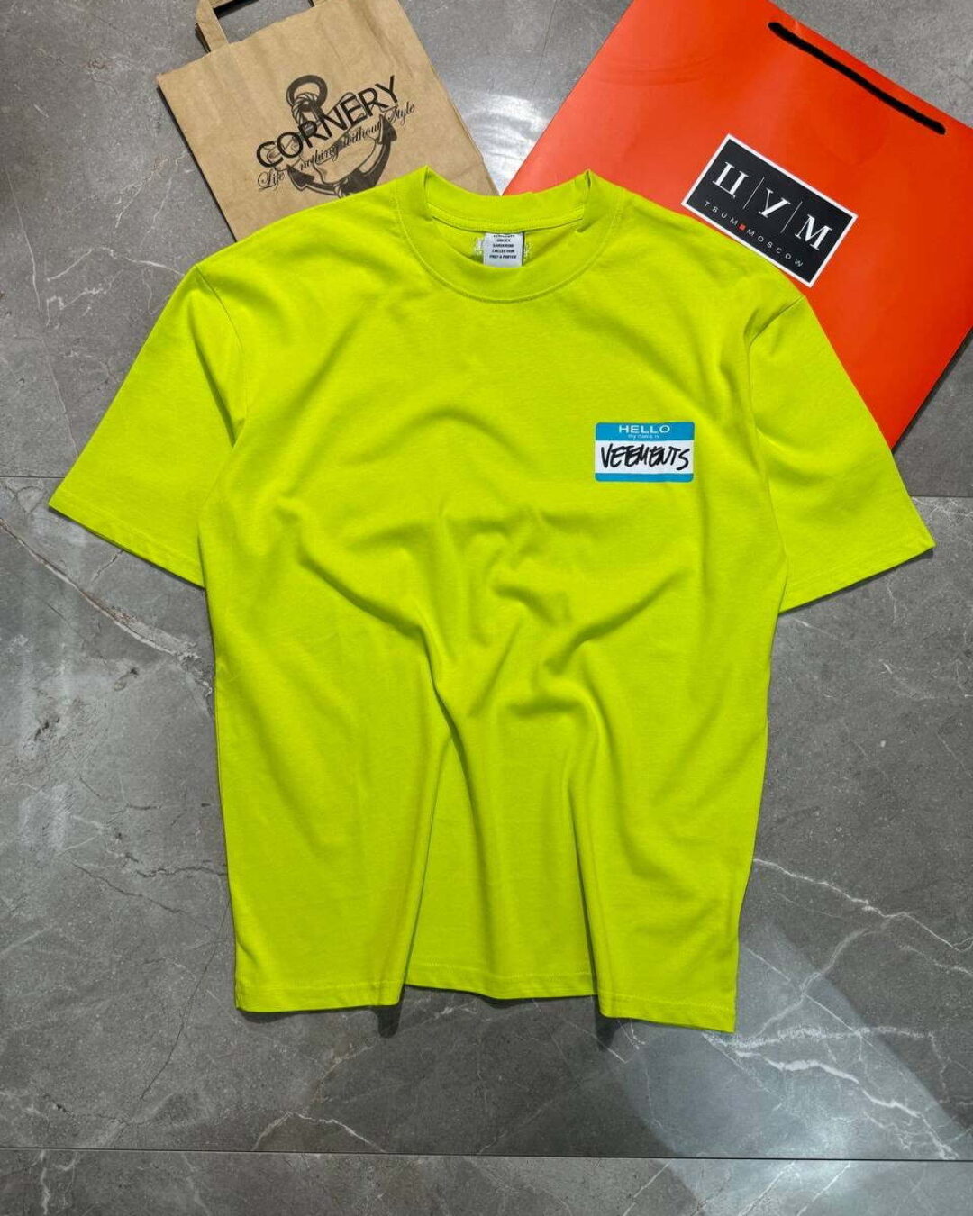 Футболка Vetements My Name Is