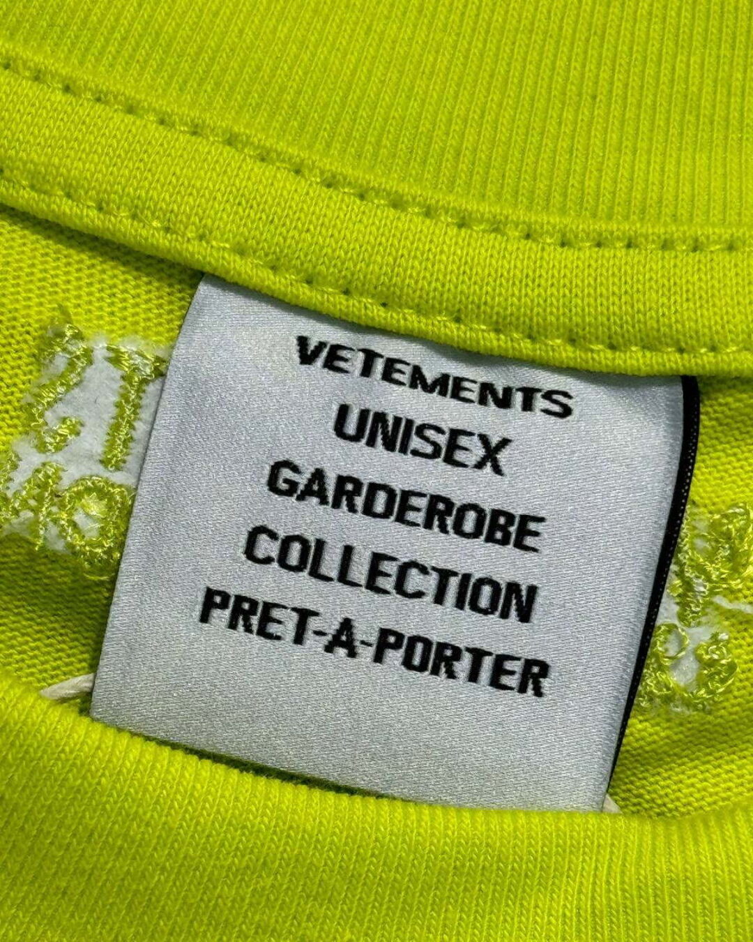 Футболка Vetements My Name Is — фото 8
