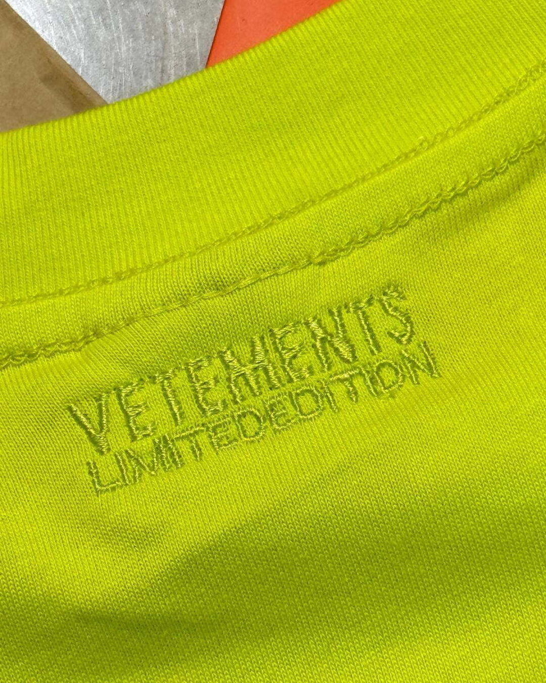 Футболка Vetements My Name Is — фото 9
