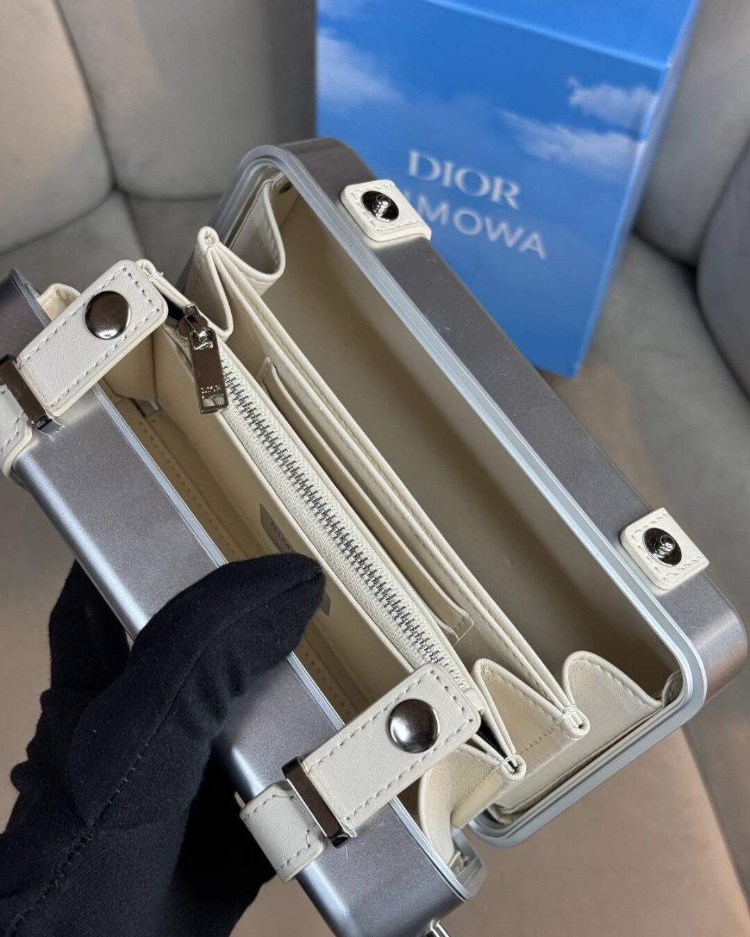 Сумка Dior x Rimowa