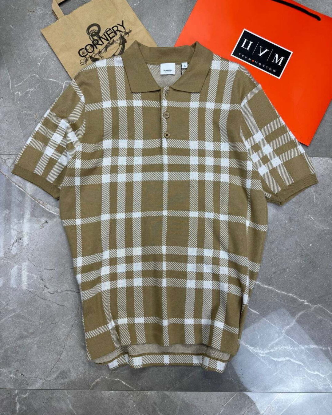 Поло Burberry
