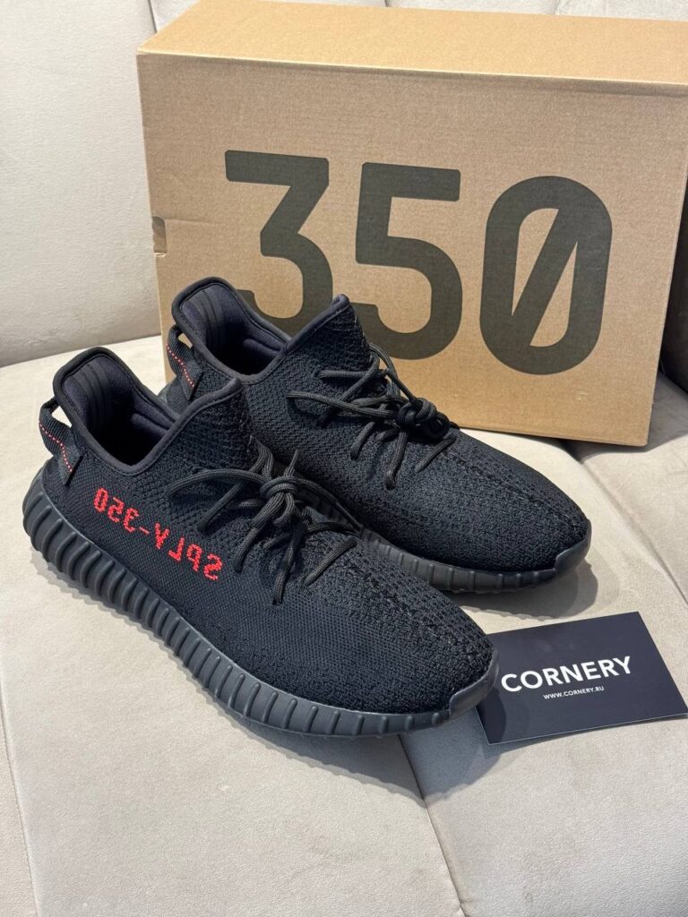 Yeezy 350 V2 Black Red
