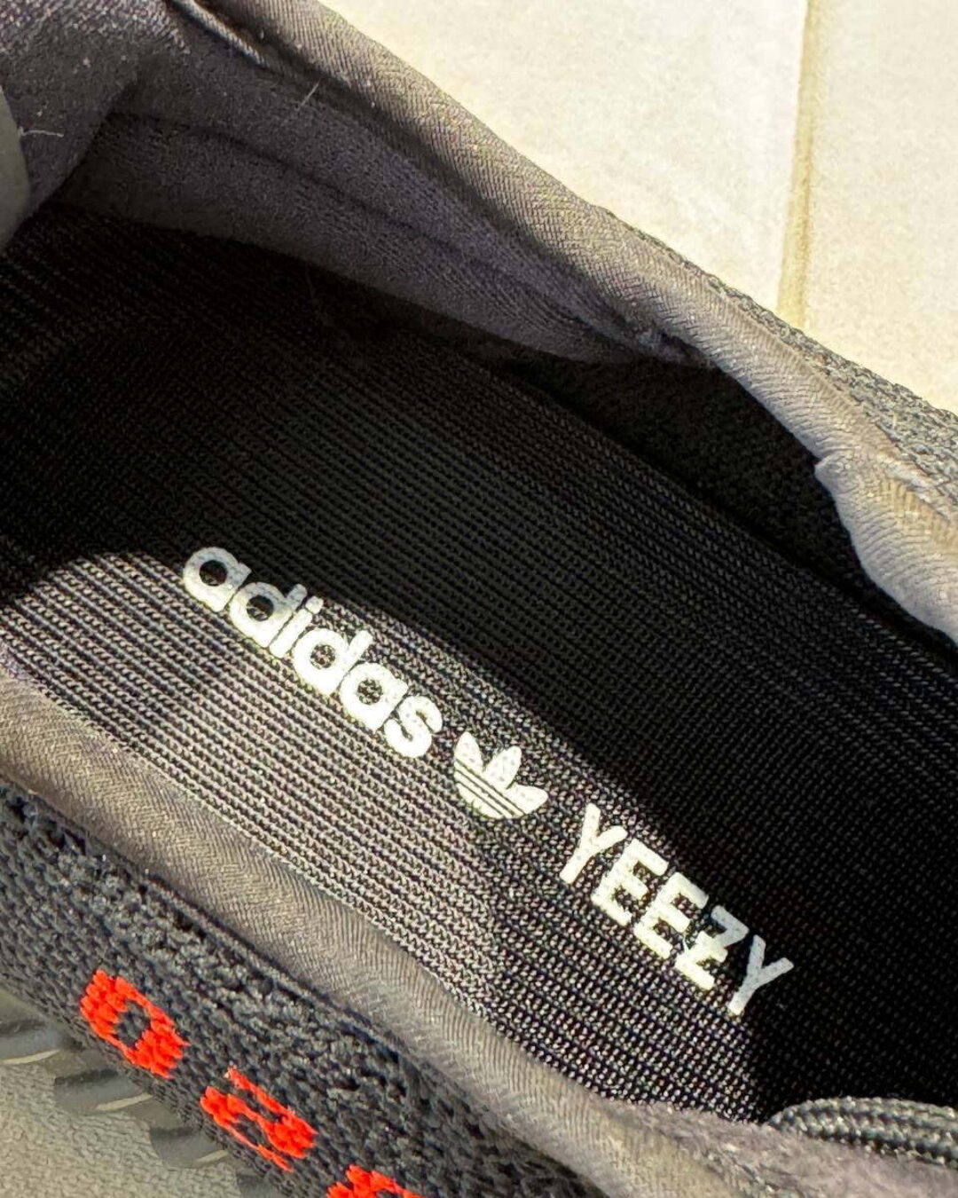 Yeezy 350 V2 Black Red