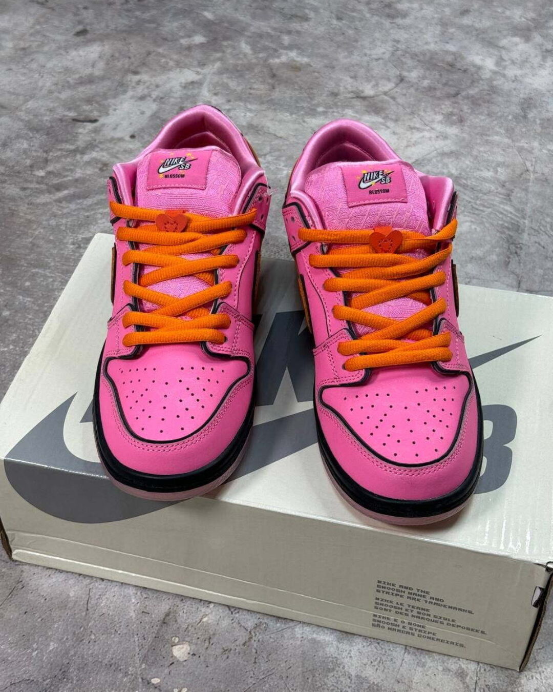 Кеды Nike Dunk Low Pro SB Blossom — фото 2