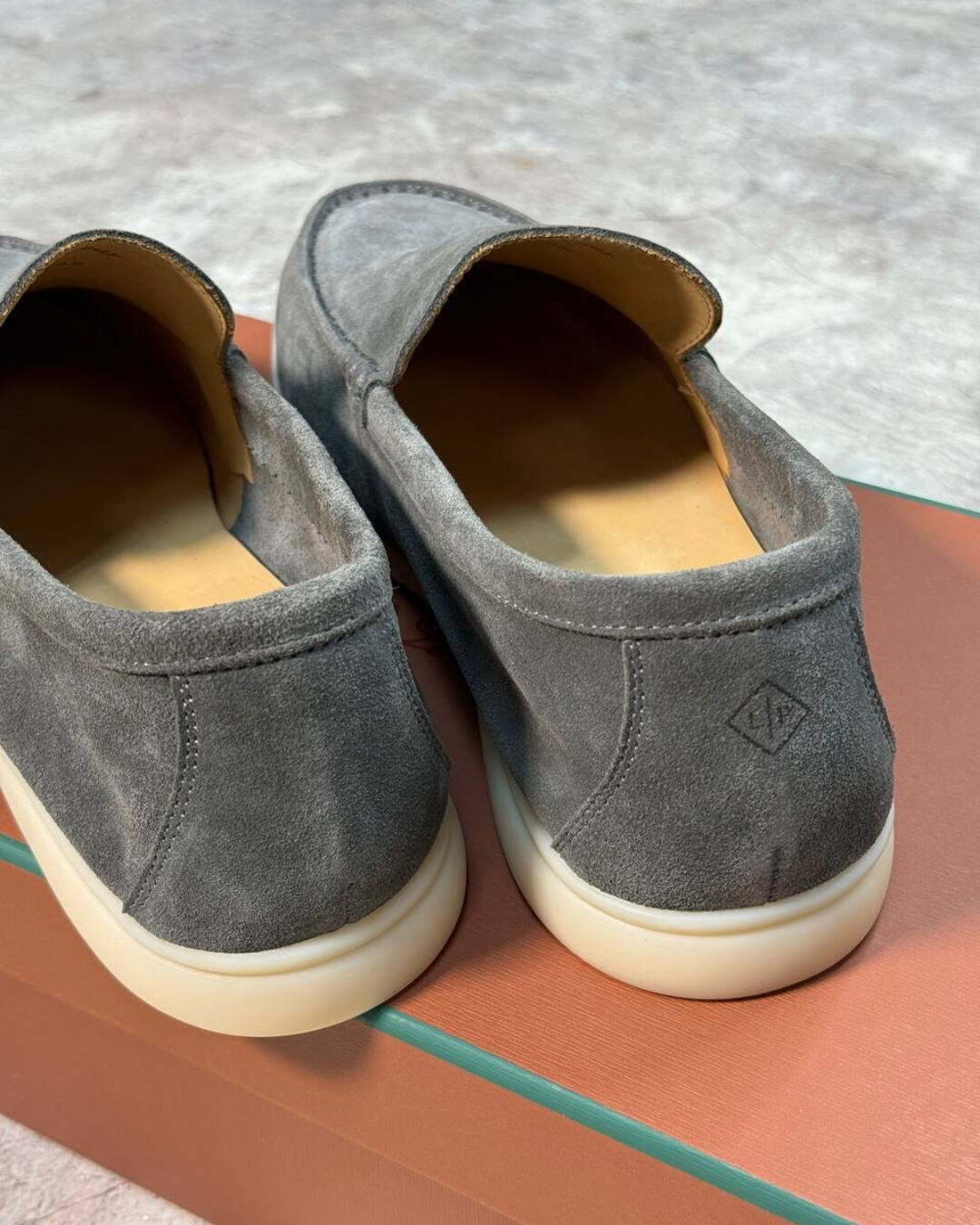 Лоферы Loro Piana Grey