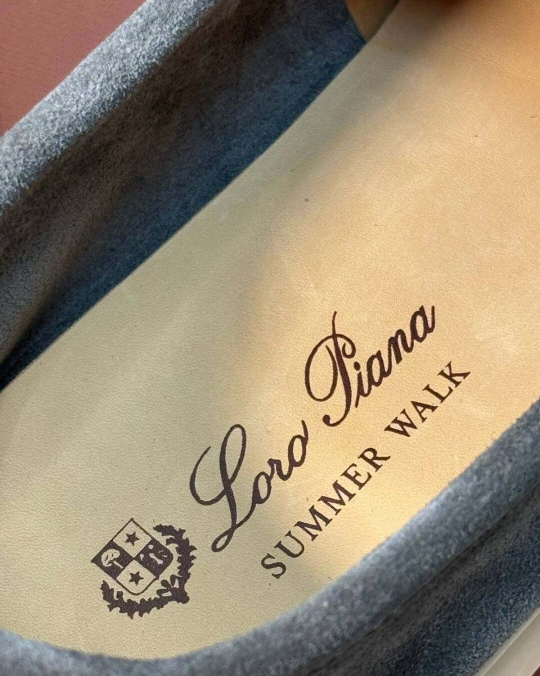 Лоферы Loro Piana Grey