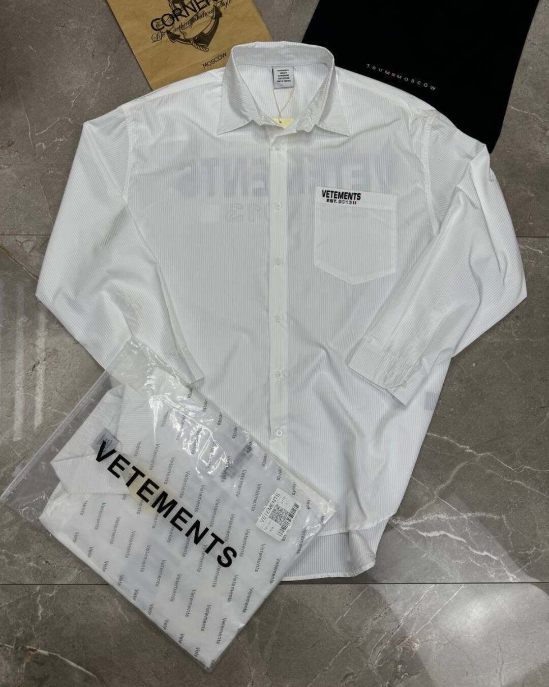 Рубашка Vetements — фото 3