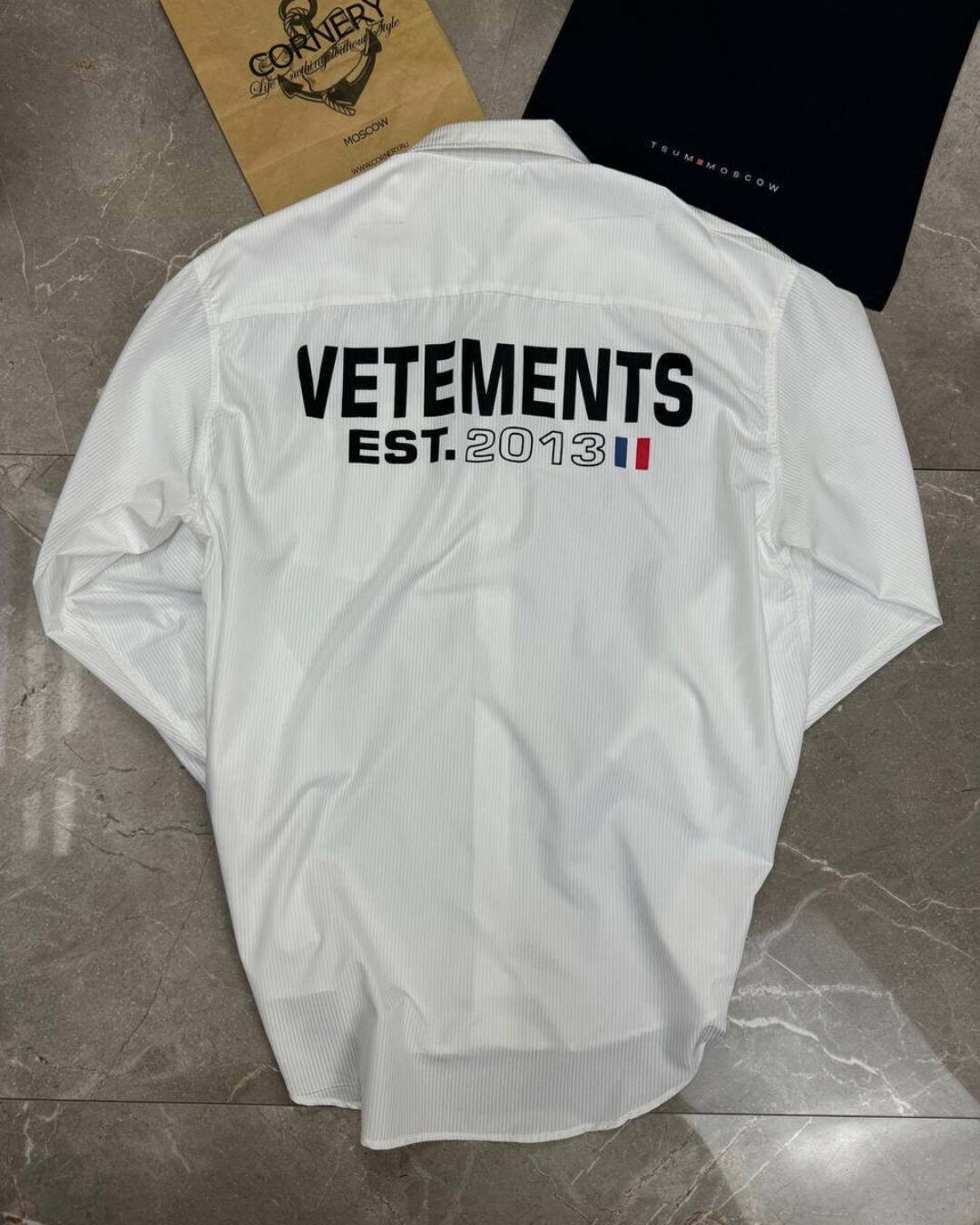 Рубашка Vetements — фото 4
