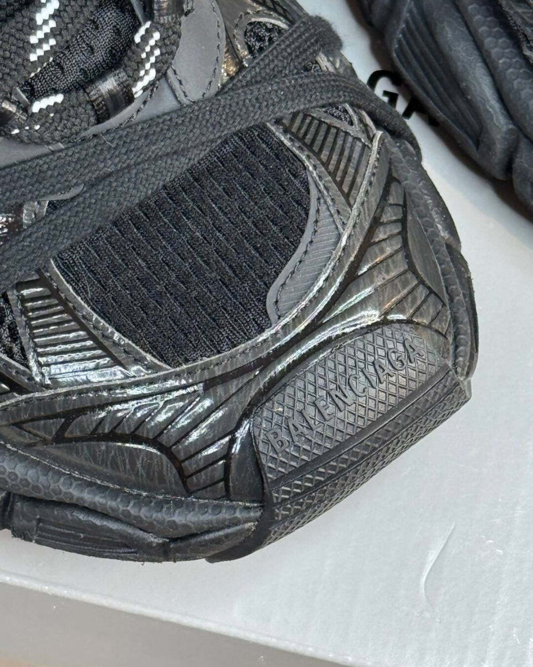 Кроссовки Balenciaga 3XL Sneaker Triple Black — фото 7