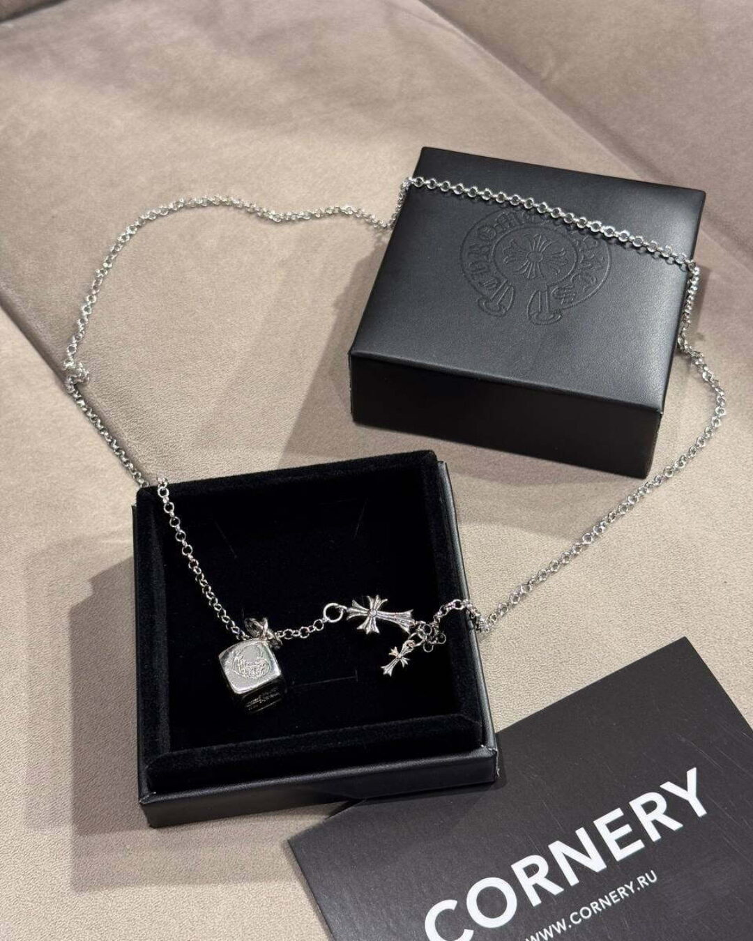 Колье Chrome Hearts