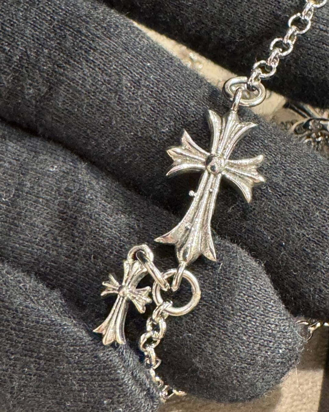 Колье Chrome Hearts