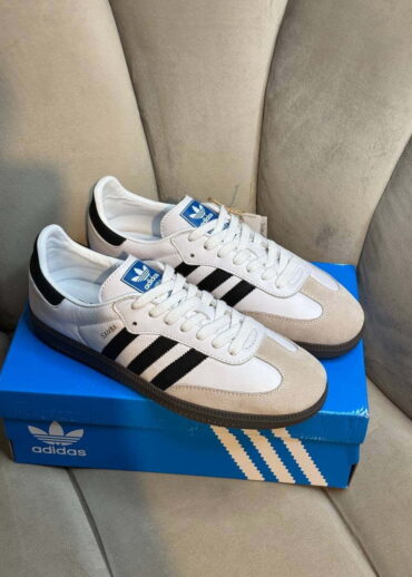 Кроссовки Adidas Samba OG White Black Gum