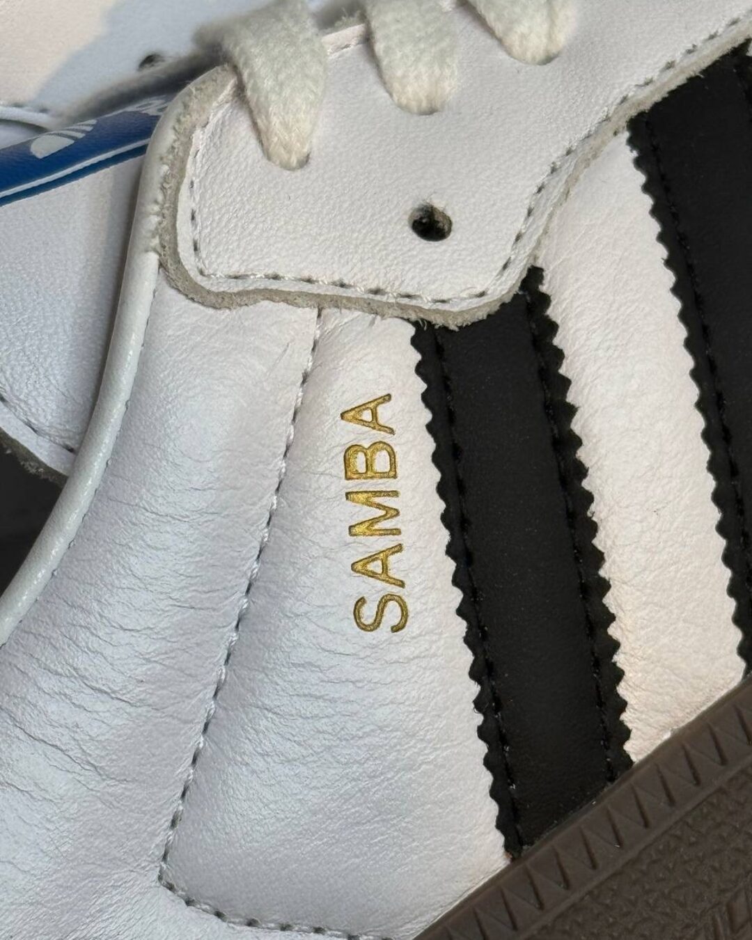 Кроссовки Adidas Samba OG White Black Gum