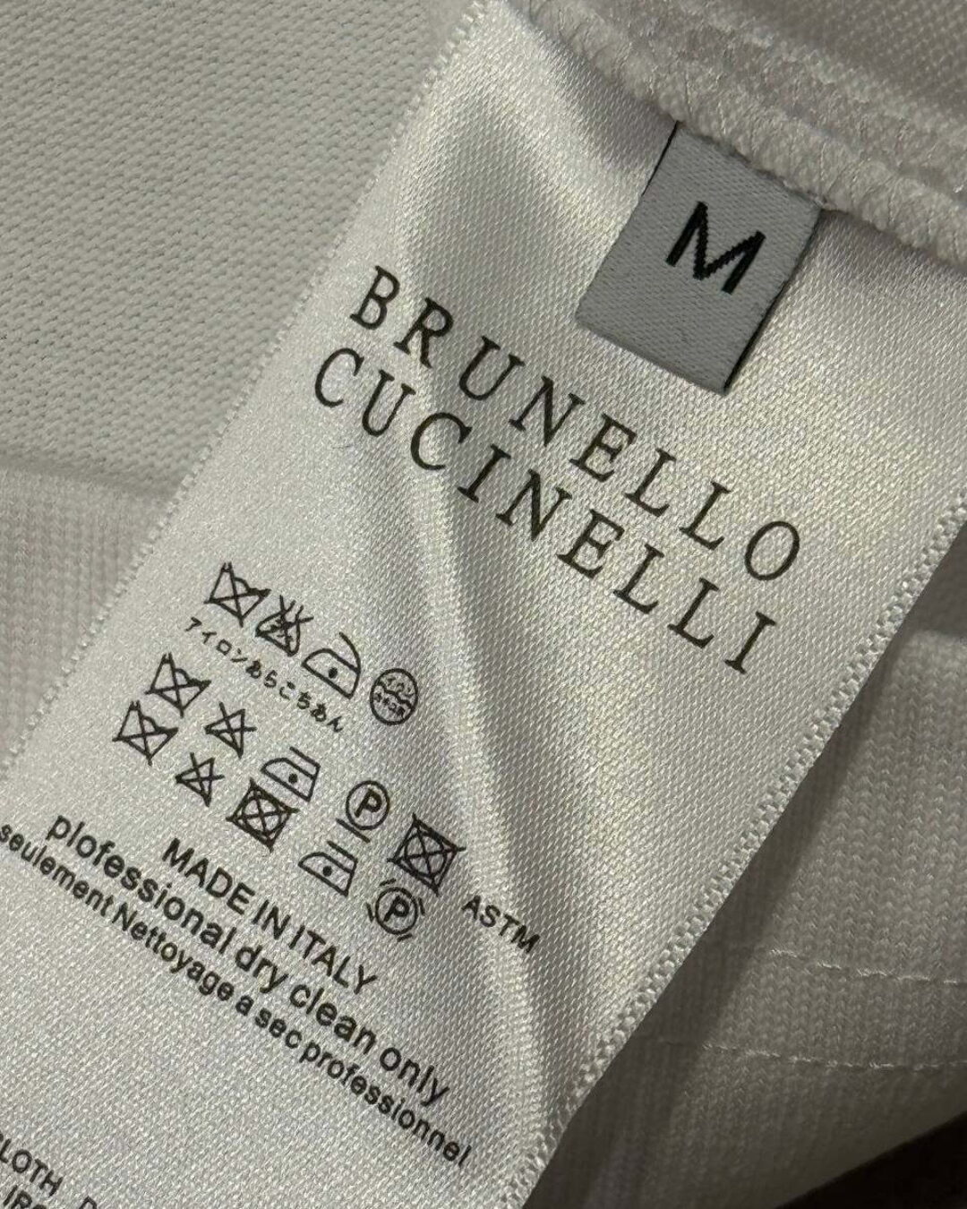 Футболка Brunello Cucinelli S25 — фото 7