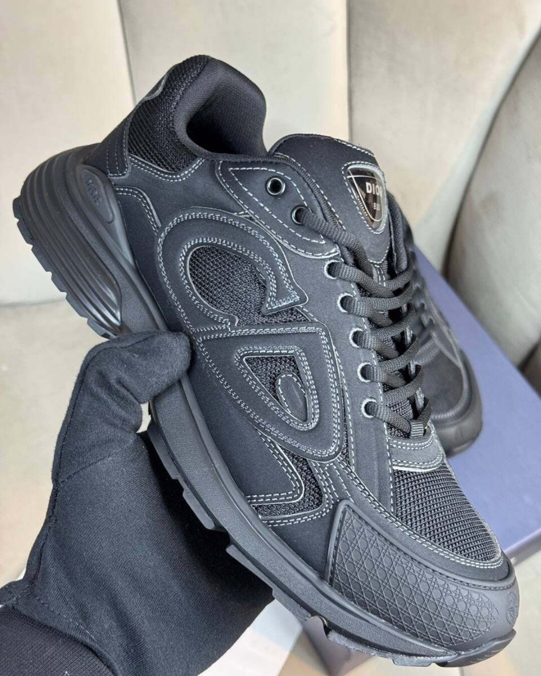 Кроссовки Dior x Stone Island