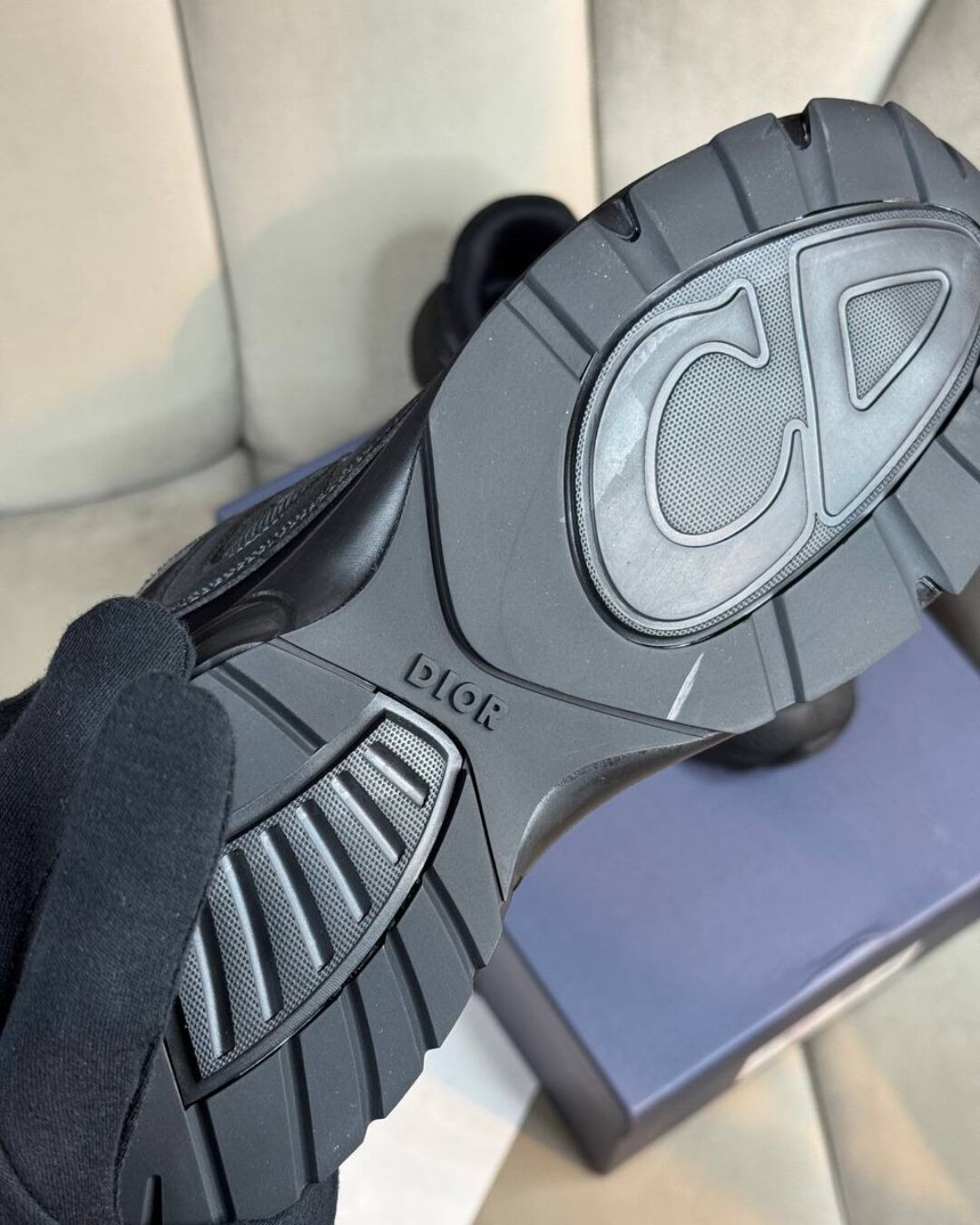 Кроссовки Dior x Stone Island