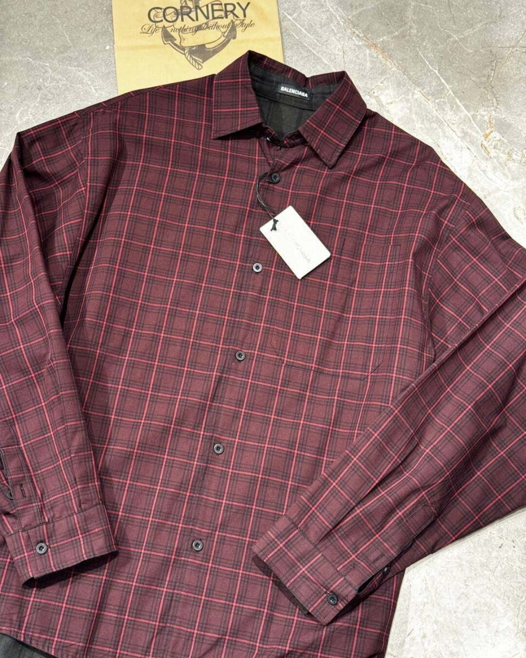 Рубашка Balenciaga — фото 6