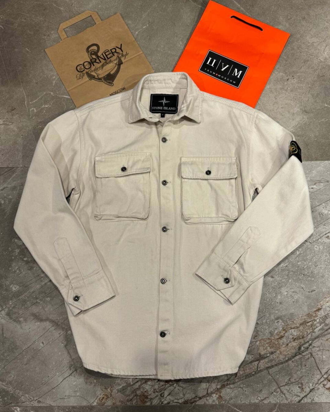 Рубашка Stone Island — фото 4
