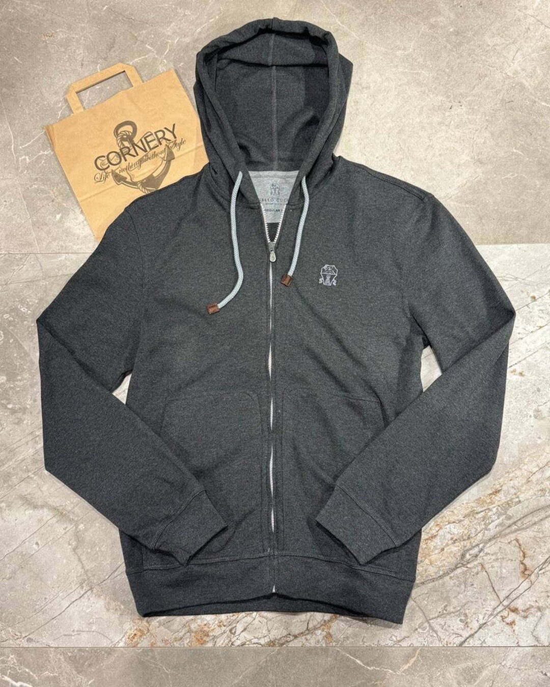 Zip-Худи Brunello Cucinelli