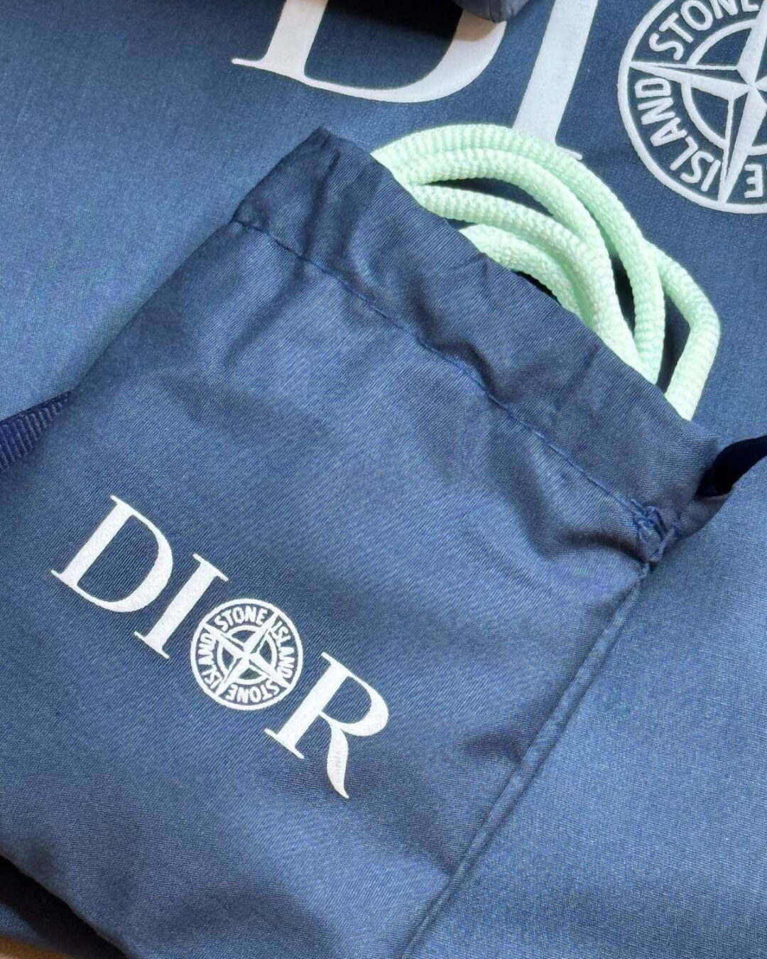 Кроссовки Dior x Stone Island