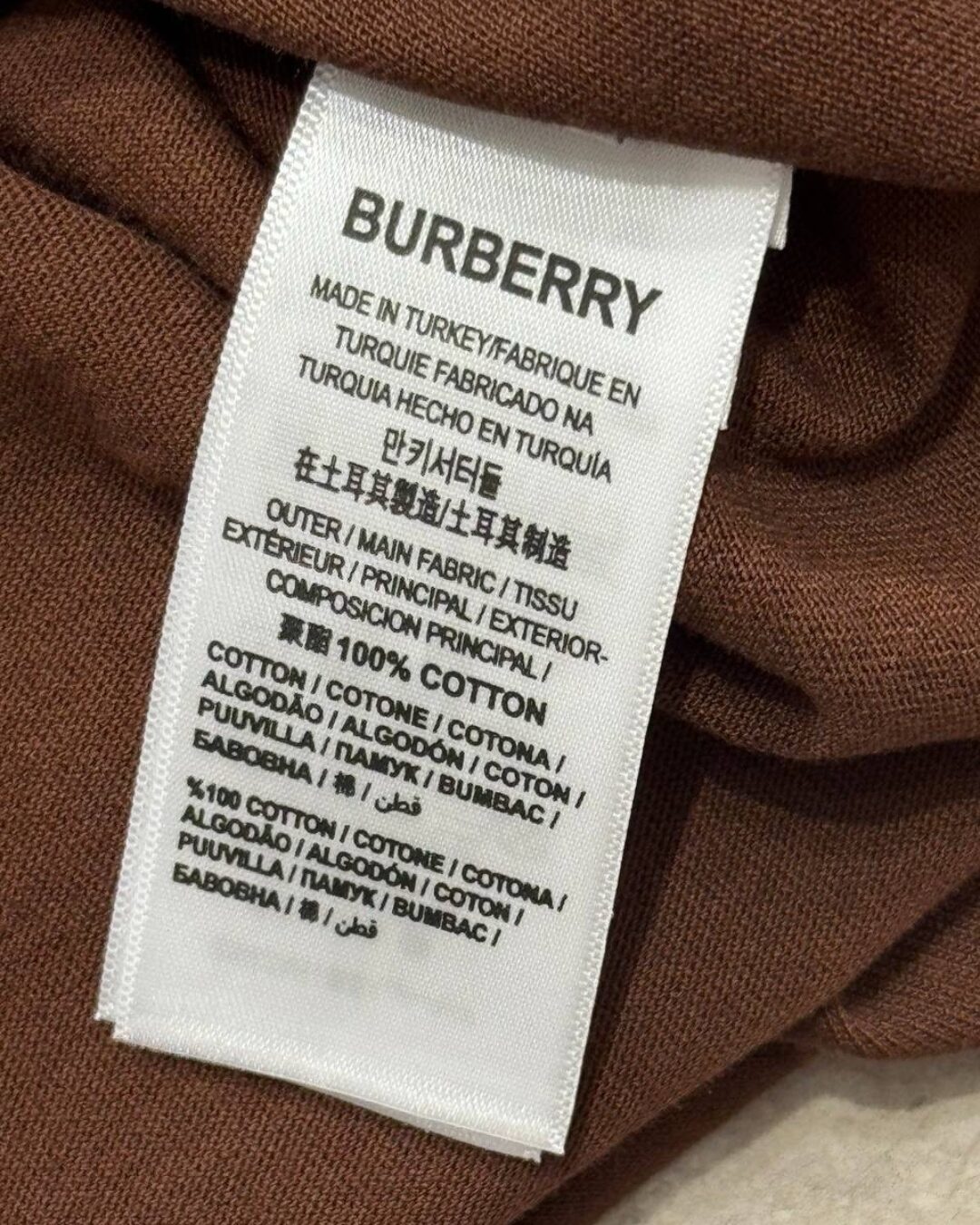 Поло Burberry