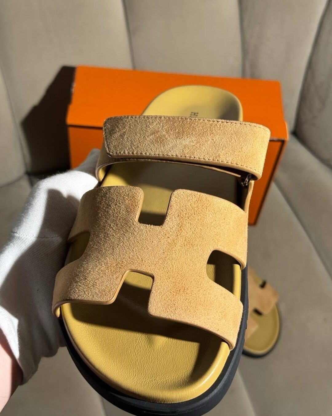 Тапки Hermes