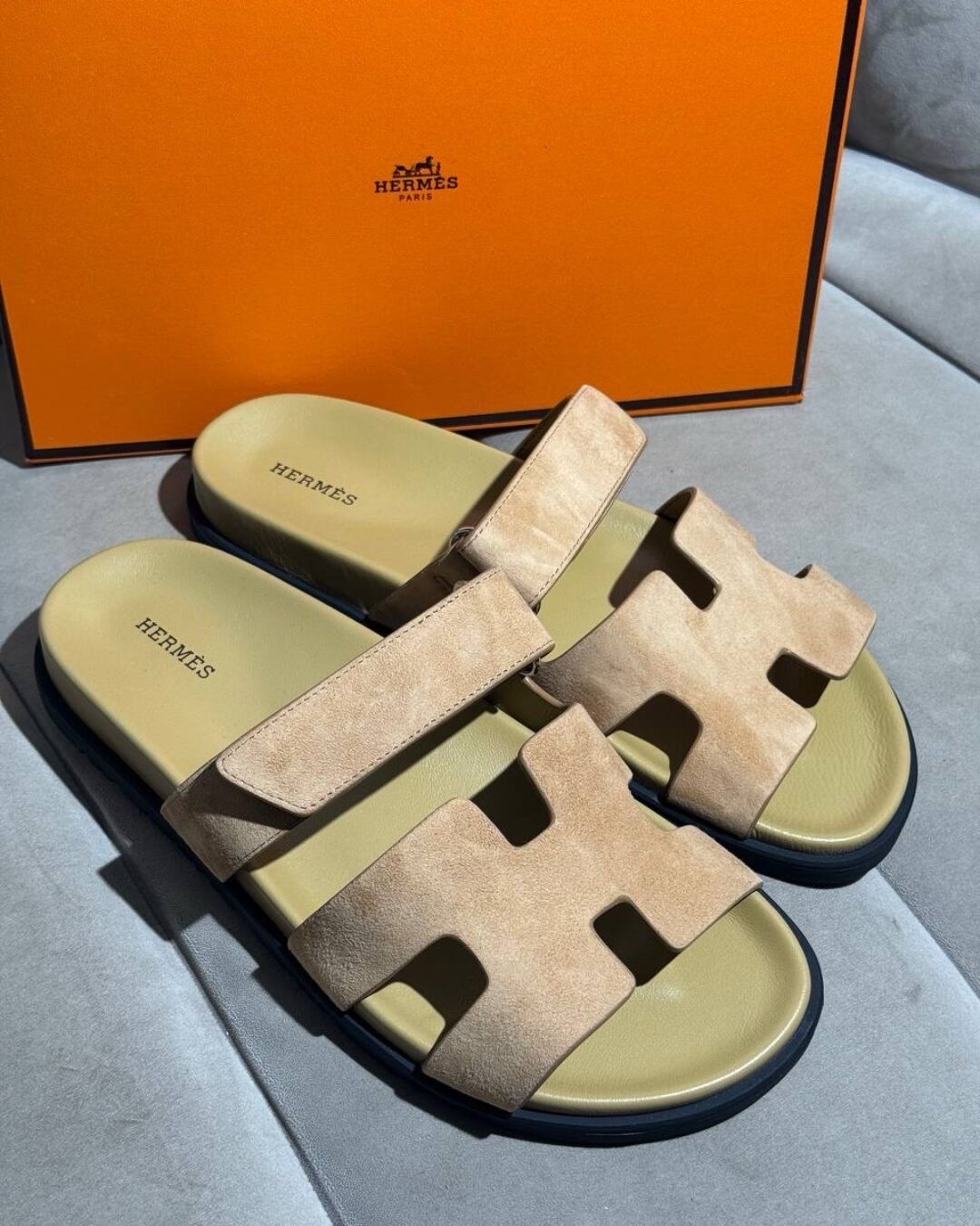 Тапки Hermes