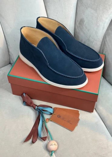 Лоферы Loro Piana Navy Blue