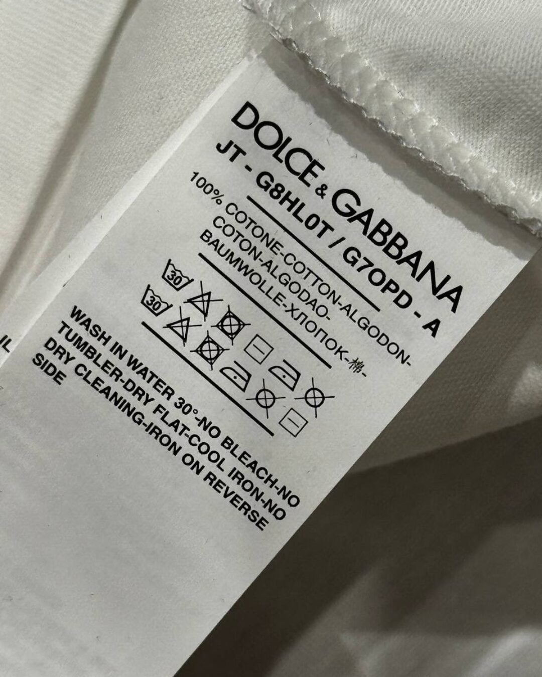 Футболка Dolce & Gabanna
