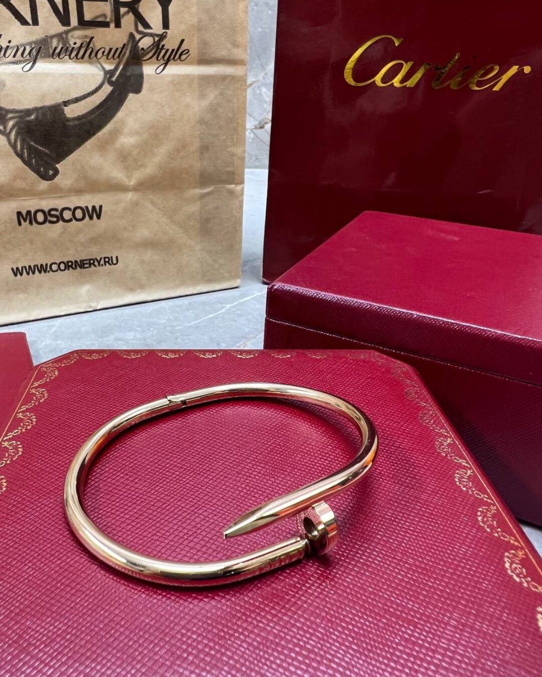Браслет Cartier Гвоздь (тонкий)