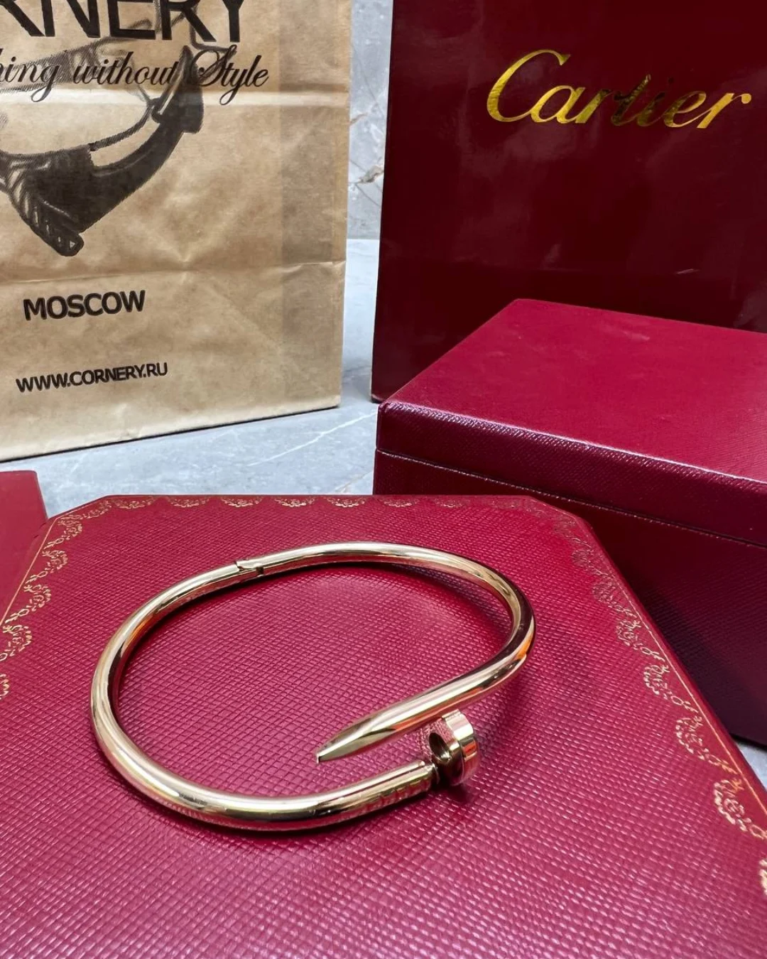 Браслет Cartier Гвоздь (тонкий)
