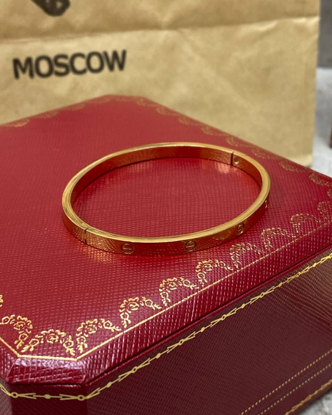 Браслет Cartier Love (тонкий)