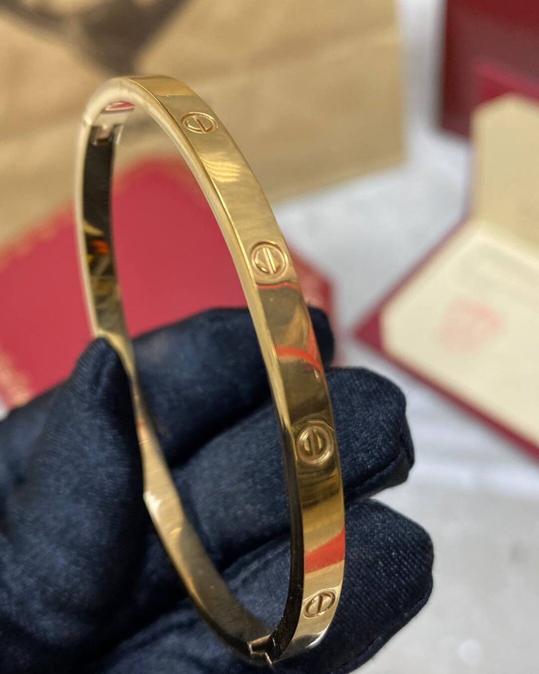 Браслет Cartier Love (тонкий)