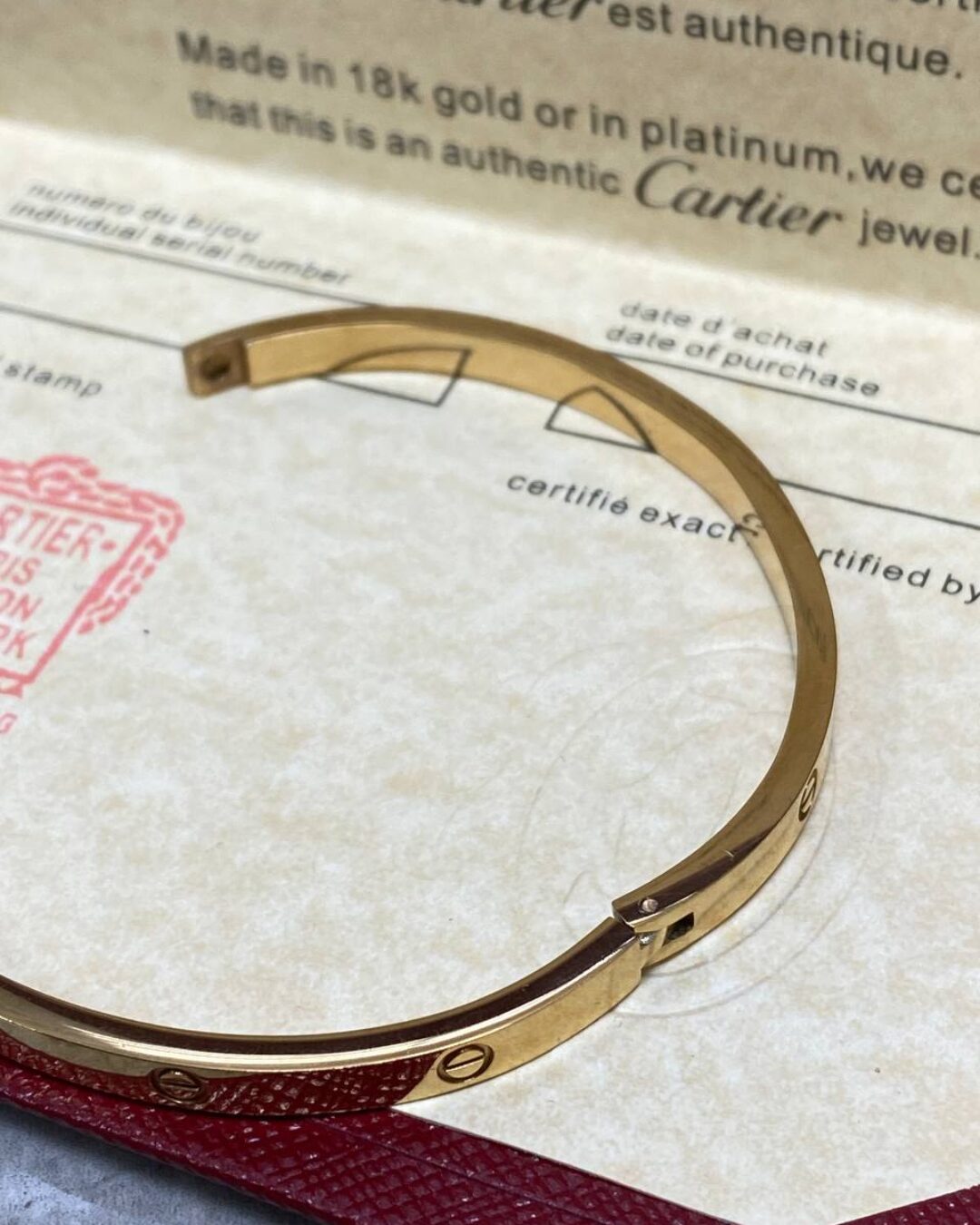 Браслет Cartier Love (тонкий)