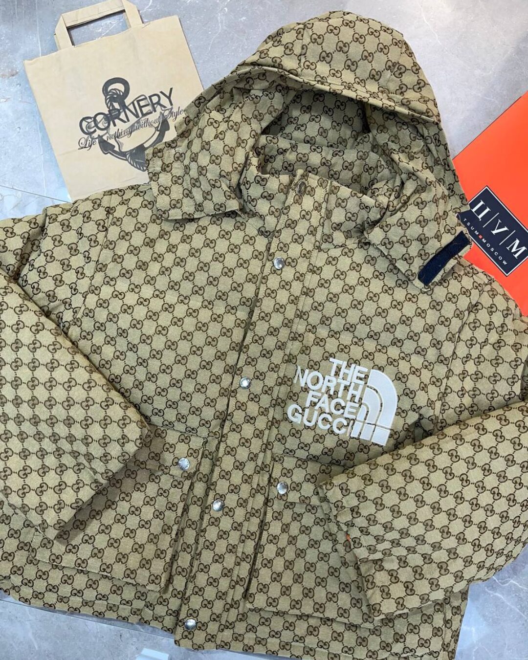 Куртка Gucci x The North Face — фото 4