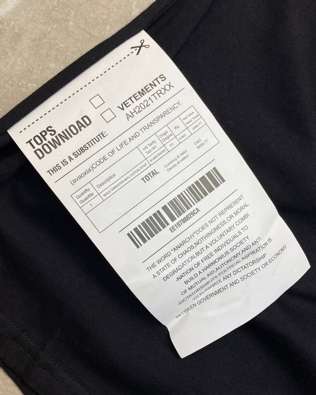 Футболка Vetements Logo — фото 6