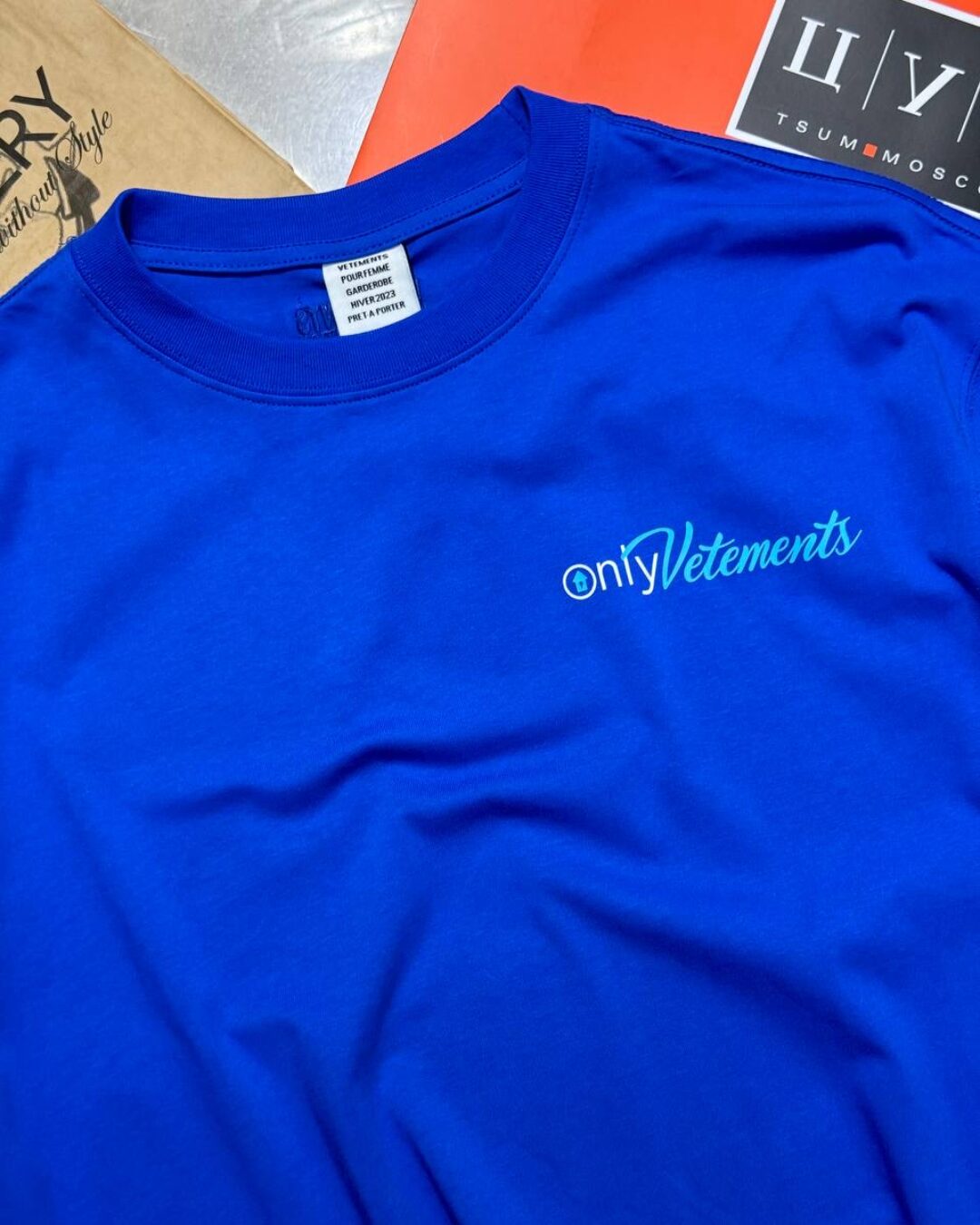 Футболка Vetements Only — фото 3