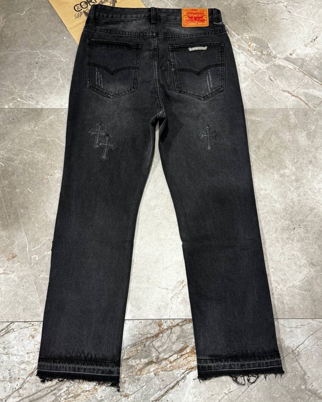 Джинсы Chrome Hearts