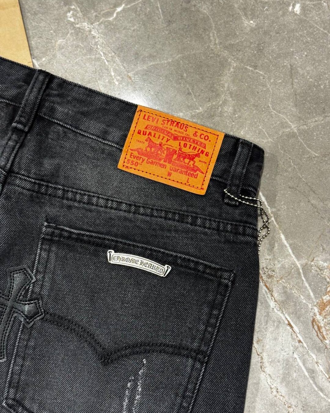Джинсы Chrome Hearts