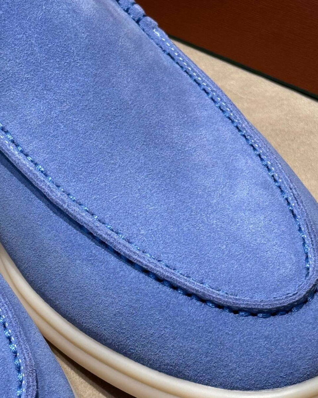 Лоферы Loro Piana Sky Blue